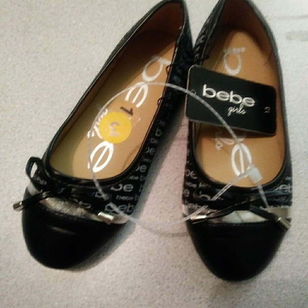 bebe girls flats size 13